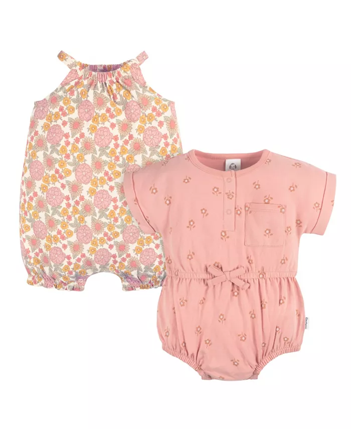 Детский комбинезон для девочек без рукавов и с короткими рукавами, 2 шт Gerber, розовый
Детский комбинезон для девочек без рукавов и с короткими рукавами, 2 шт Gerber, розовый