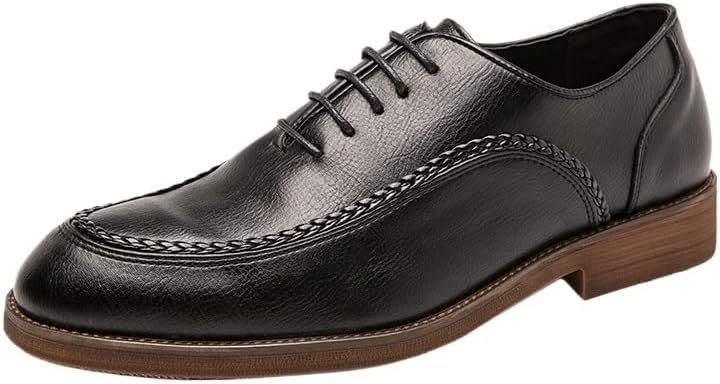 Мужские кожаные туфли, повседневные деловые оксфорды, на шнуровке и слипоне, для вождения, удобные, для прогулок, вечеринок, свадеб Zestrelax, черный
Мужские кожаные туфли, повседневные деловые оксфорды, на шнуровке и слипоне, для вождения, удобные, для прогулок, вечеринок, свадеб Zestrelax, черный