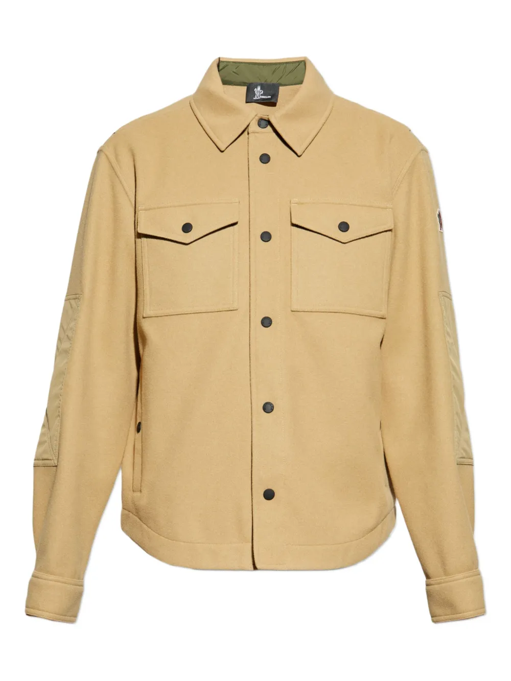 Рубашка с нагрудным карманом Moncler Grenoble, нейтральный
Рубашка с нагрудным карманом Moncler Grenoble, нейтральный