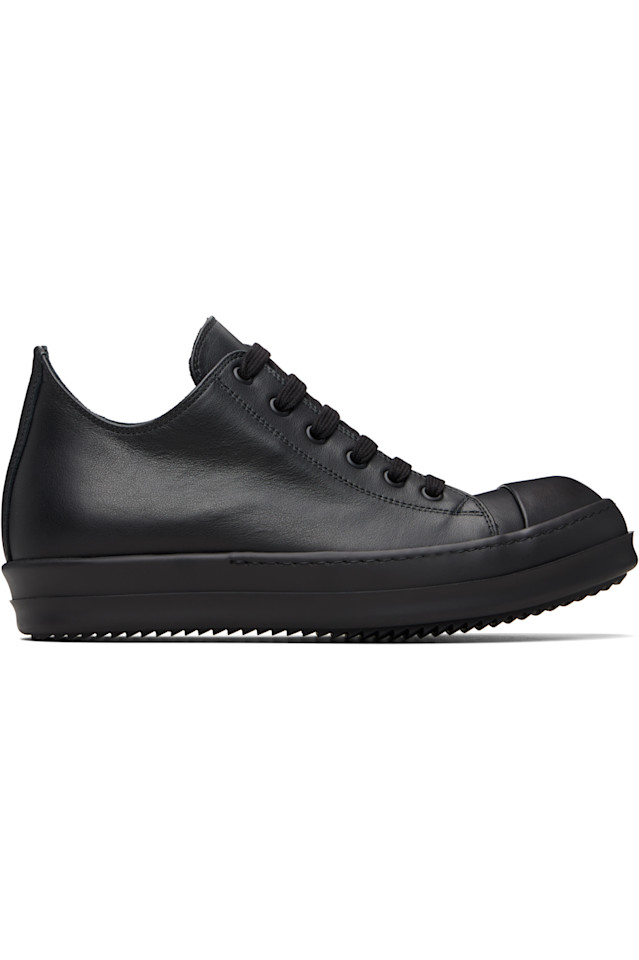 Rick Owens Низкие черные кроссовки Temple
Rick Owens Низкие черные кроссовки Temple