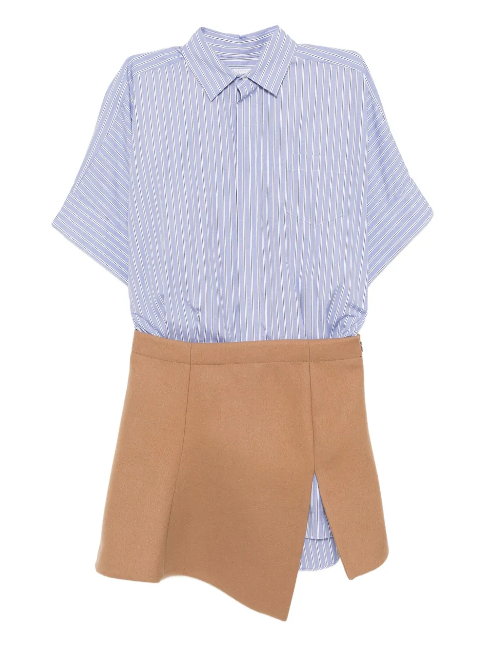 Платье-рубашка асимметричного кроя SACAI, синий
Платье-рубашка асимметричного кроя SACAI, синий