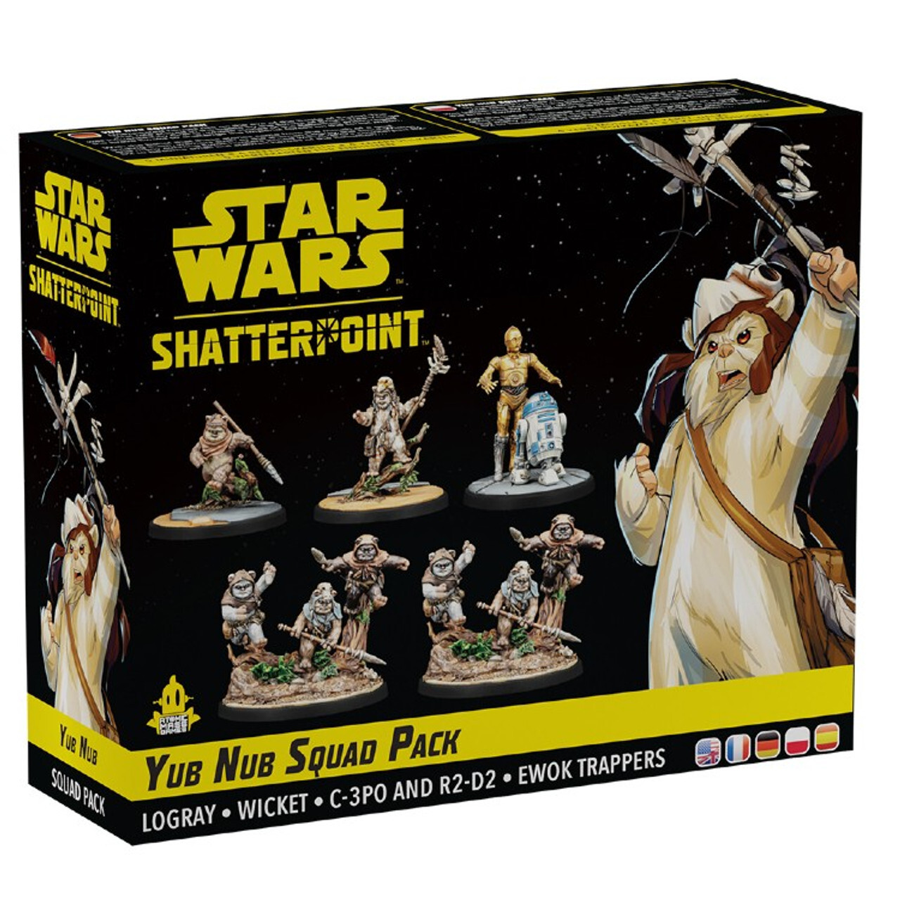 Миниатюра Star Wars: Shatterpoint - Yub Nub Squad Pack
Миниатюра Star Wars: Shatterpoint - Yub Nub Squad Pack