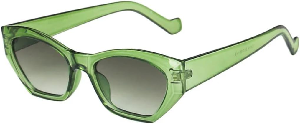 Модные солнцезащитные очки «кошачий глаз» неправильной формы для женщин, винтажные, прозрачные, конфетных цветов, модные многоугольные очки для мужчин, защита от УФ-излучения UV400 UUPTTPL, Green Gray Gradient
Модные солнцезащитные очки «кошачий глаз» неправильной формы для женщин, винтажные, прозрачные, конфетных цветов, модные многоугольные очки для мужчин, защита от УФ-излучения UV400 UUPTTPL, Green Gray Gradient