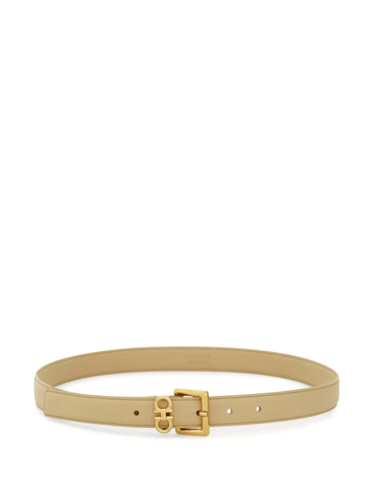 Ferragamo ремень с двойной пряжкой Gancini, нейтральный
Ferragamo ремень с двойной пряжкой Gancini, нейтральный