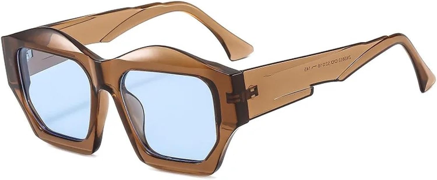 Модные женские солнцезащитные очки большого размера с двухцветными линзами для активного отдыха, ретро-линзы, защита от УФ-излучения UV400, трендовые мужские очки TVTBBVV, Tea Blue
Модные женские солнцезащитные очки большого размера с двухцветными линзами для активного отдыха, ретро-линзы, защита от УФ-излучения UV400, трендовые мужские очки TVTBBVV, Tea Blue