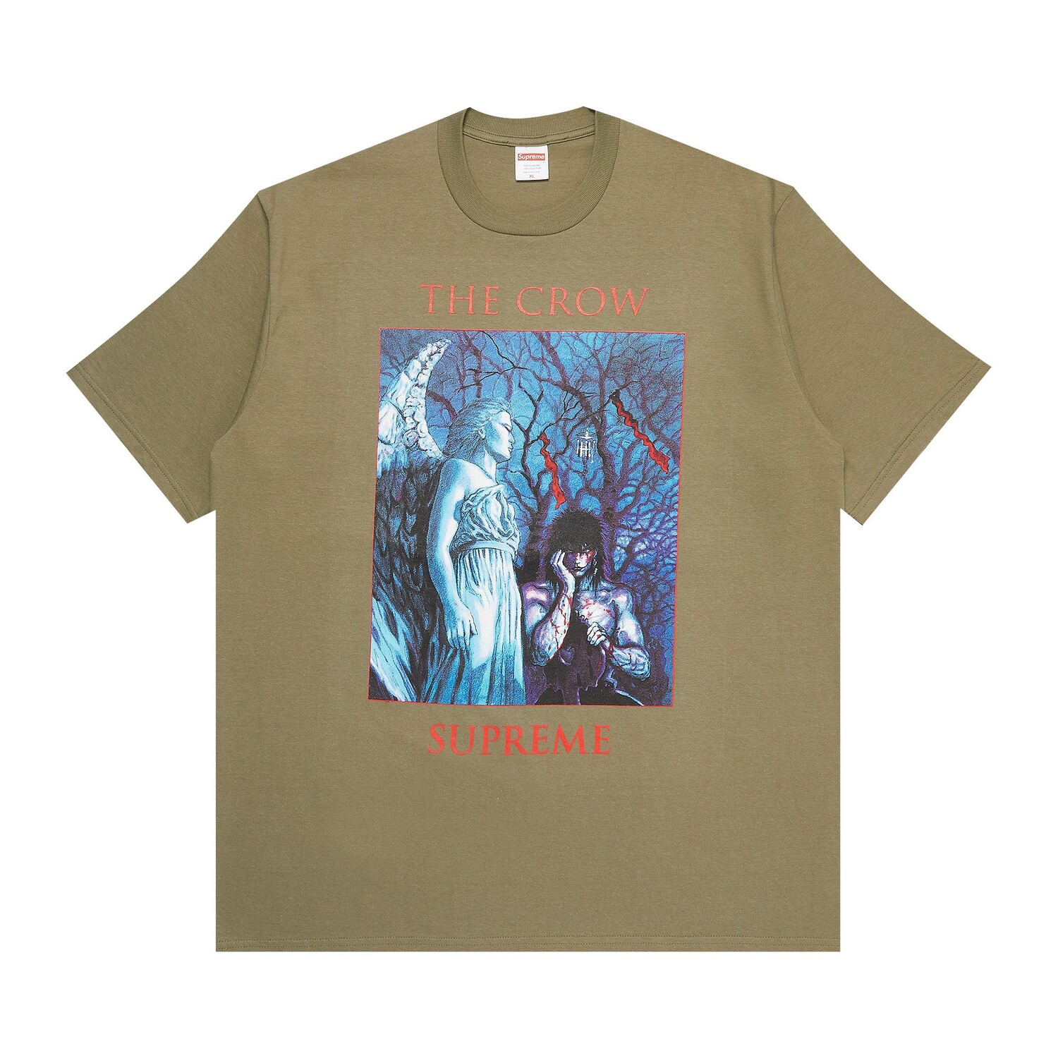 Футболка Supreme x The Crow Светлая оливковая, Зеленый, Футболка Supreme x The Crow Светлая оливковая
Футболка Supreme x The Crow Светлая оливковая, Зеленый, Футболка Supreme x The Crow Светлая оливковая