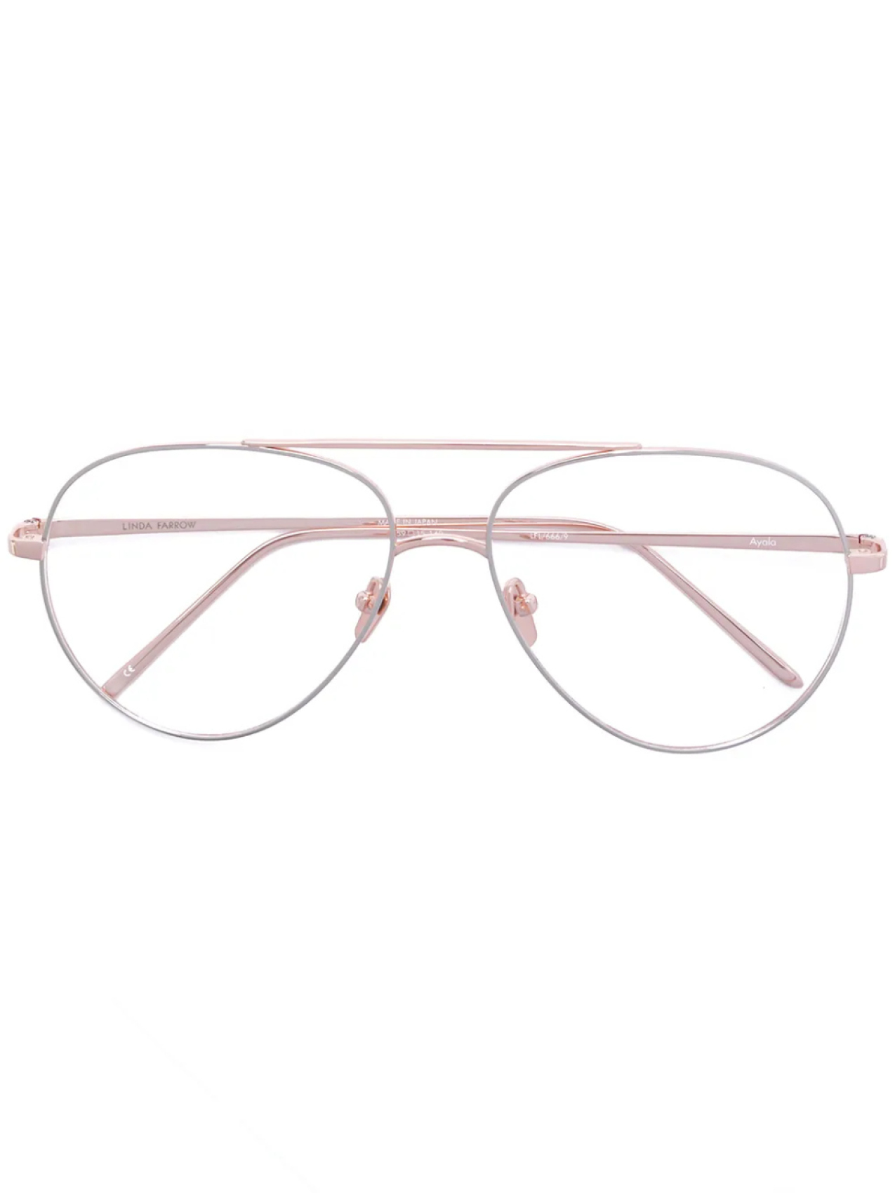 Linda Farrow очки-пилоты в массивной оправе, металлик
Linda Farrow очки-пилоты в массивной оправе, металлик