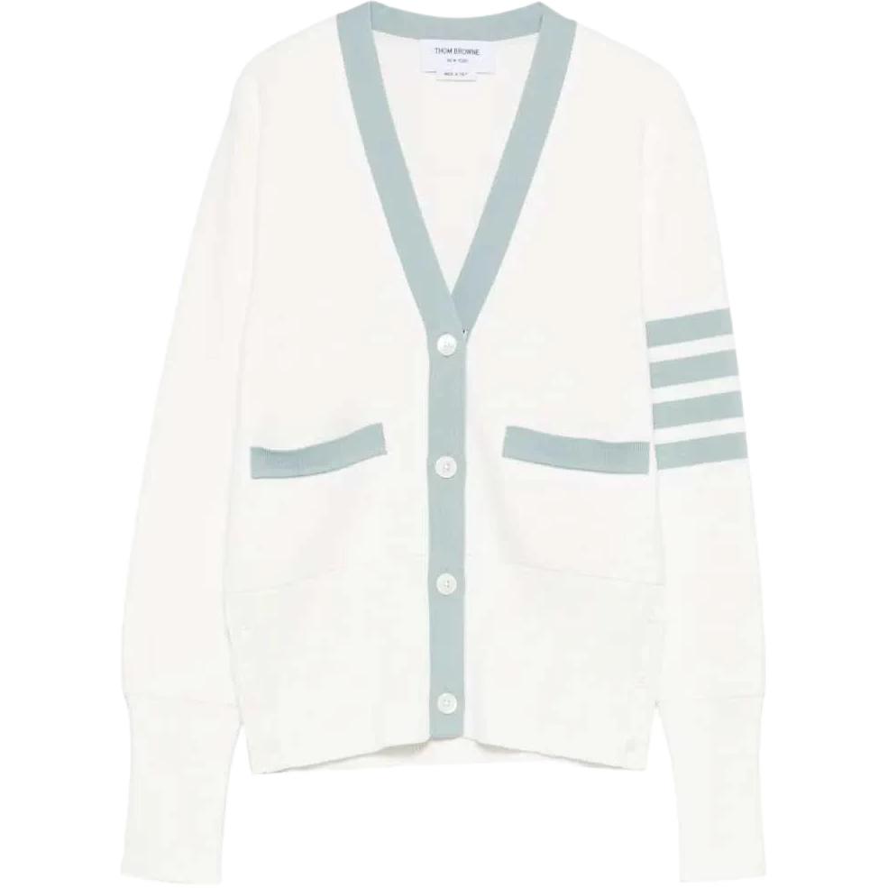 Кардиган с полосками THOM BROWNE, белый
Кардиган с полосками THOM BROWNE, белый