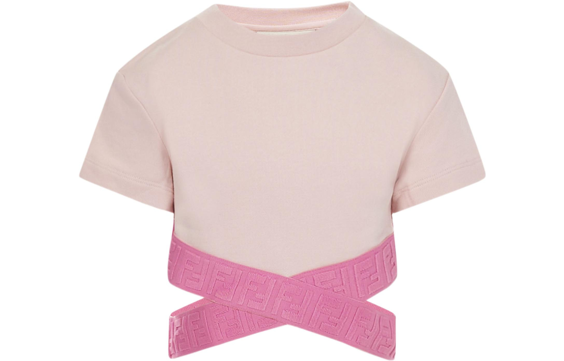 Футболка детская FENDI, розовая
Футболка детская FENDI, розовая