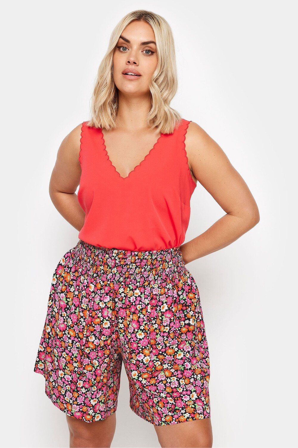 Шорты с присборками и цветочным принтом Ditsy Yours, розовый
Шорты с присборками и цветочным принтом Ditsy Yours, розовый