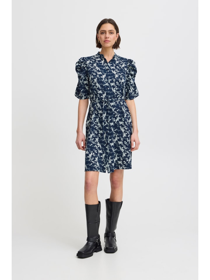 Платье IXNINA, классический крой, цвет Total Eclipse/White Flower ICHI
Платье IXNINA, классический крой, цвет Total Eclipse/White Flower ICHI