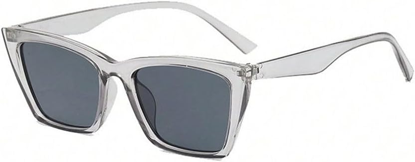 Винтажные солнцезащитные очки «кошачий глаз» для женщин, маленькая оправа, ретро-очки в стиле «кошачий глаз», модные очки с защитой от УФ-излучения UV400 HYYZZC, Clear Grey
Винтажные солнцезащитные очки «кошачий глаз» для женщин, маленькая оправа, ретро-очки в стиле «кошачий глаз», модные очки с защитой от УФ-излучения UV400 HYYZZC, Clear Grey