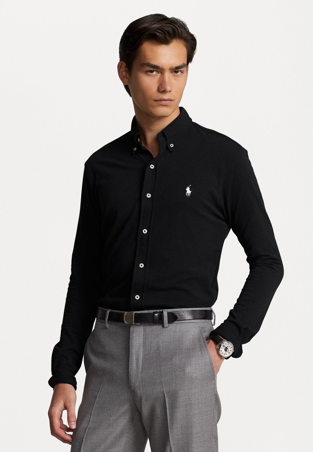 Рубашка FEATHERWEIGHT MESH SHIRT Polo Ralph Lauren, черный
Рубашка FEATHERWEIGHT MESH SHIRT Polo Ralph Lauren, черный