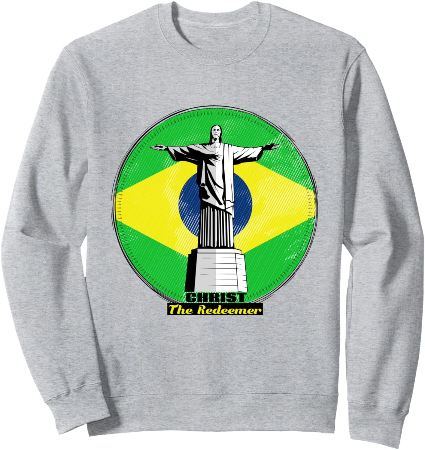 Толстовка с изображением Христа-Искупителя из Бразилии Mailboxdisco, серый
Толстовка с изображением Христа-Искупителя из Бразилии Mailboxdisco, серый