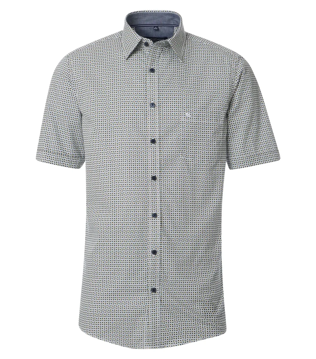 Рубашка CASAMODA с короткими рукавами "Повседневная рубашка CASAMODA с короткими рукавами и принтом ", синий
Рубашка CASAMODA с короткими рукавами "Повседневная рубашка CASAMODA с короткими рукавами и принтом ", синий