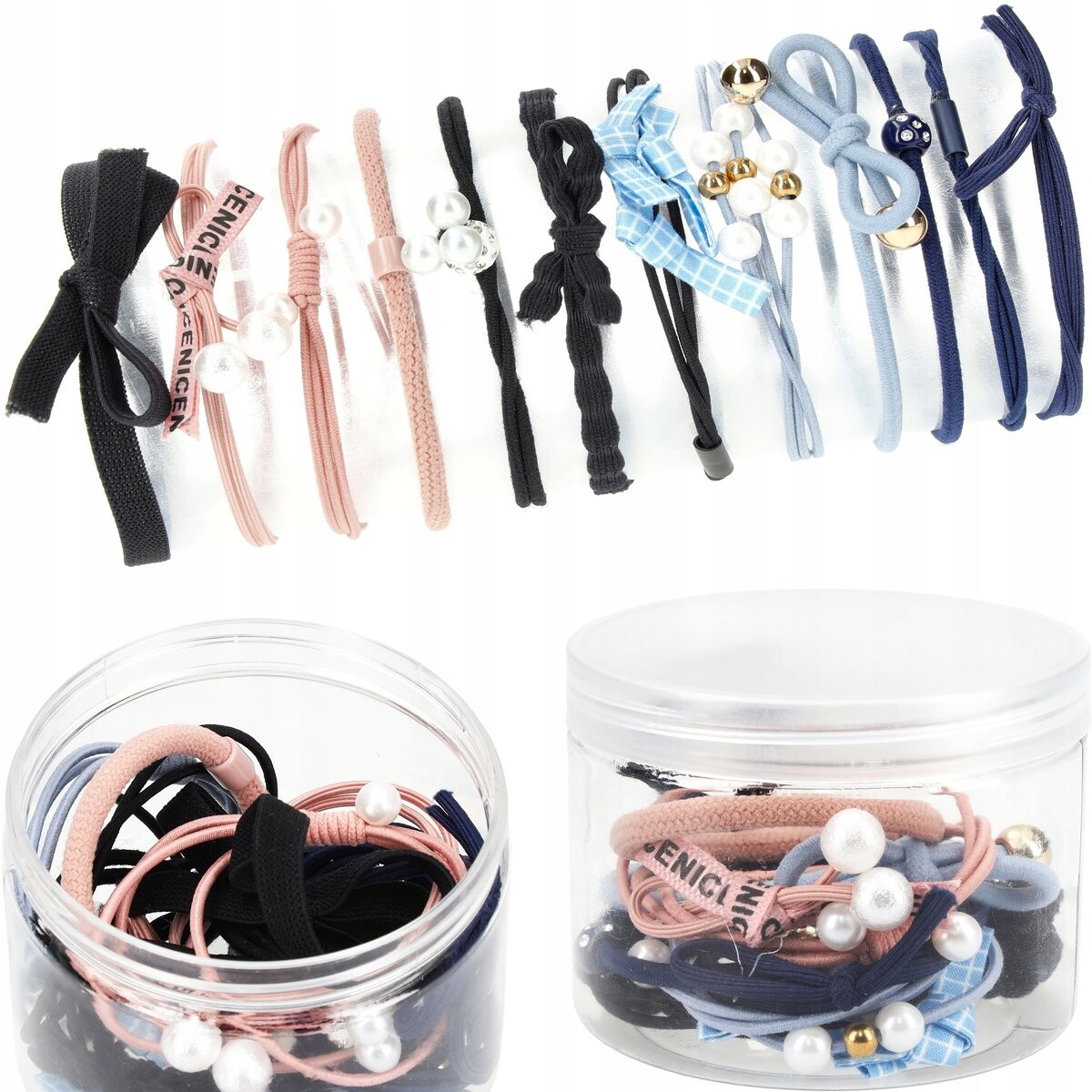 Набор резинок для волос, зажимов, украшений, WZ3, 12 шт Inna Marka
Набор резинок для волос, зажимов, украшений, WZ3, 12 шт Inna Marka