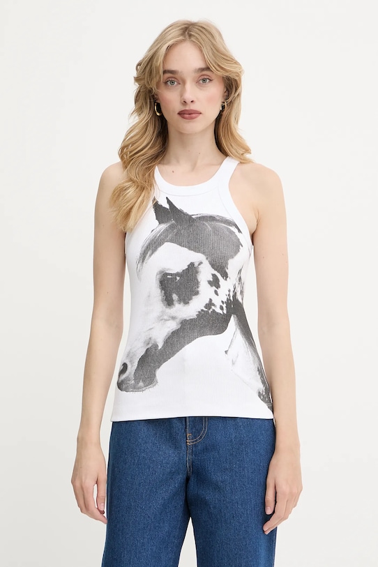 Топ Reimagine от Patrick Mcdowell Pinko, белый 
Топ Reimagine от Patrick Mcdowell Pinko, белый