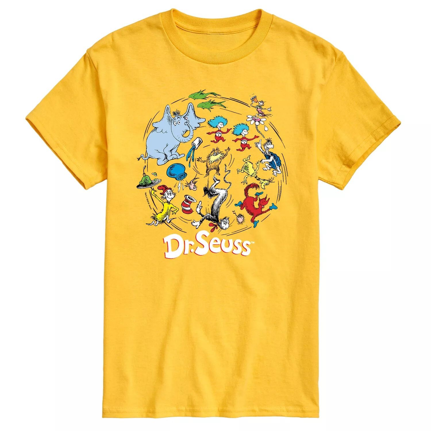 Мужская футболка с узором Доктор Сьюз Licensed Character
Мужская футболка с узором Доктор Сьюз Licensed Character