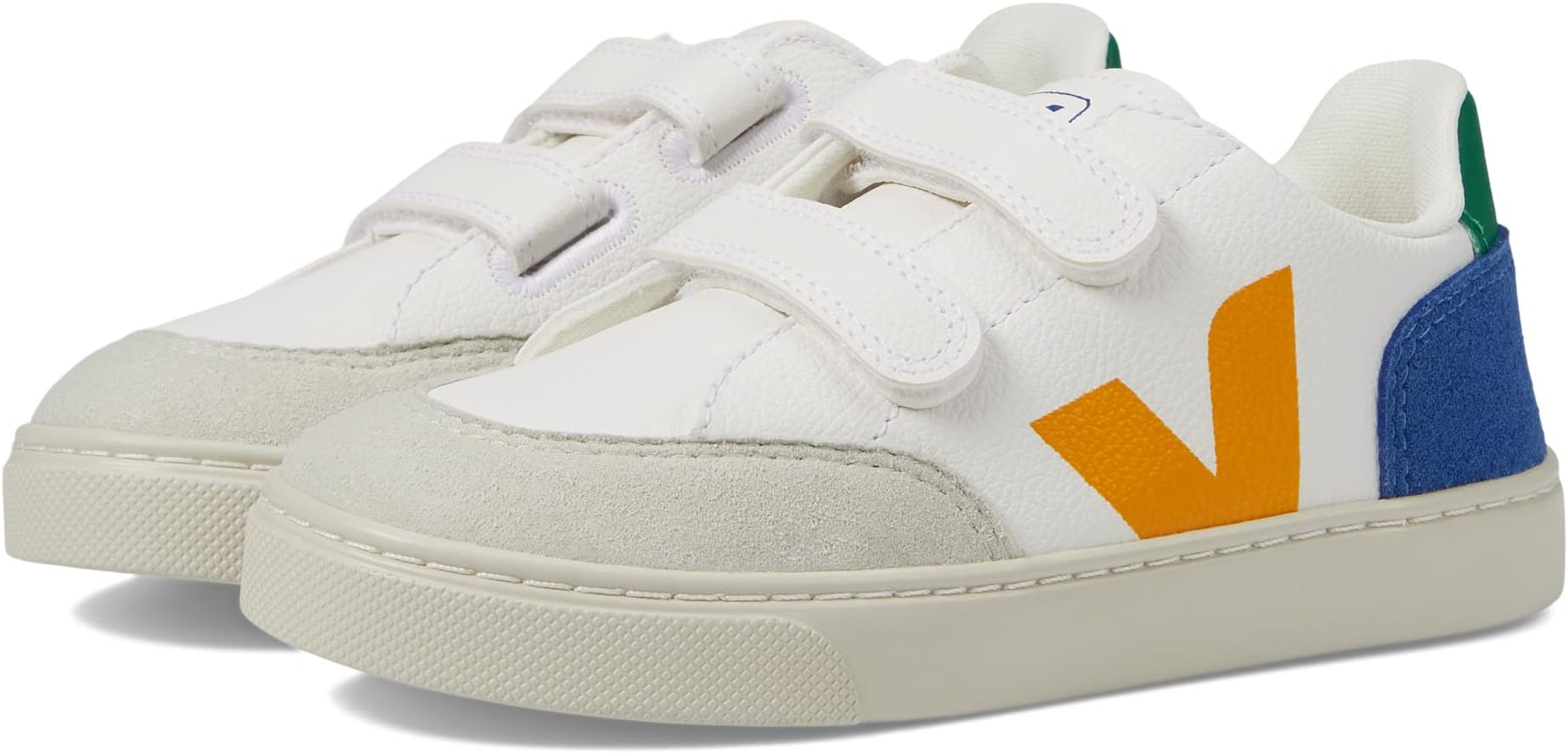 Кроссовки VEJA Kids Small V-12 Chromefree, Extra/White/Multicolor/Indigo
Кроссовки VEJA Kids Small V-12 Chromefree, Extra/White/Multicolor/Indigo