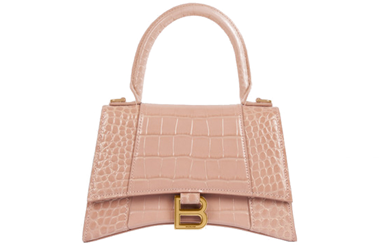 Balenciaga Часовая сумка с верхней ручкой малая тиснение под крокодила бежевая
Balenciaga Часовая сумка с верхней ручкой малая тиснение под крокодила бежевая