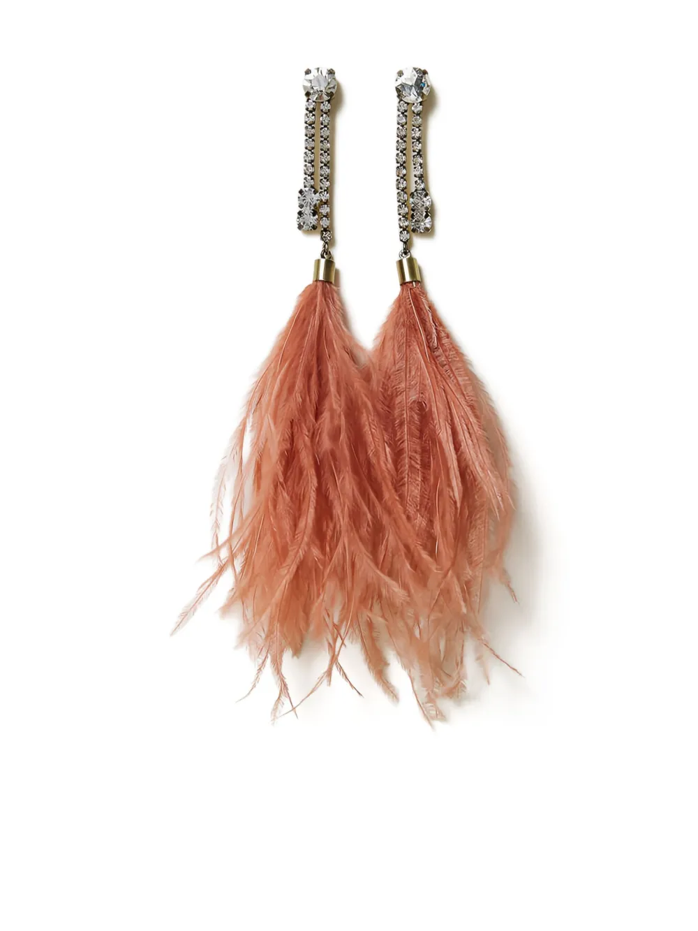 Серьги, украшенные кристаллами Twinset, золотистый
Серьги, украшенные кристаллами Twinset, золотистый