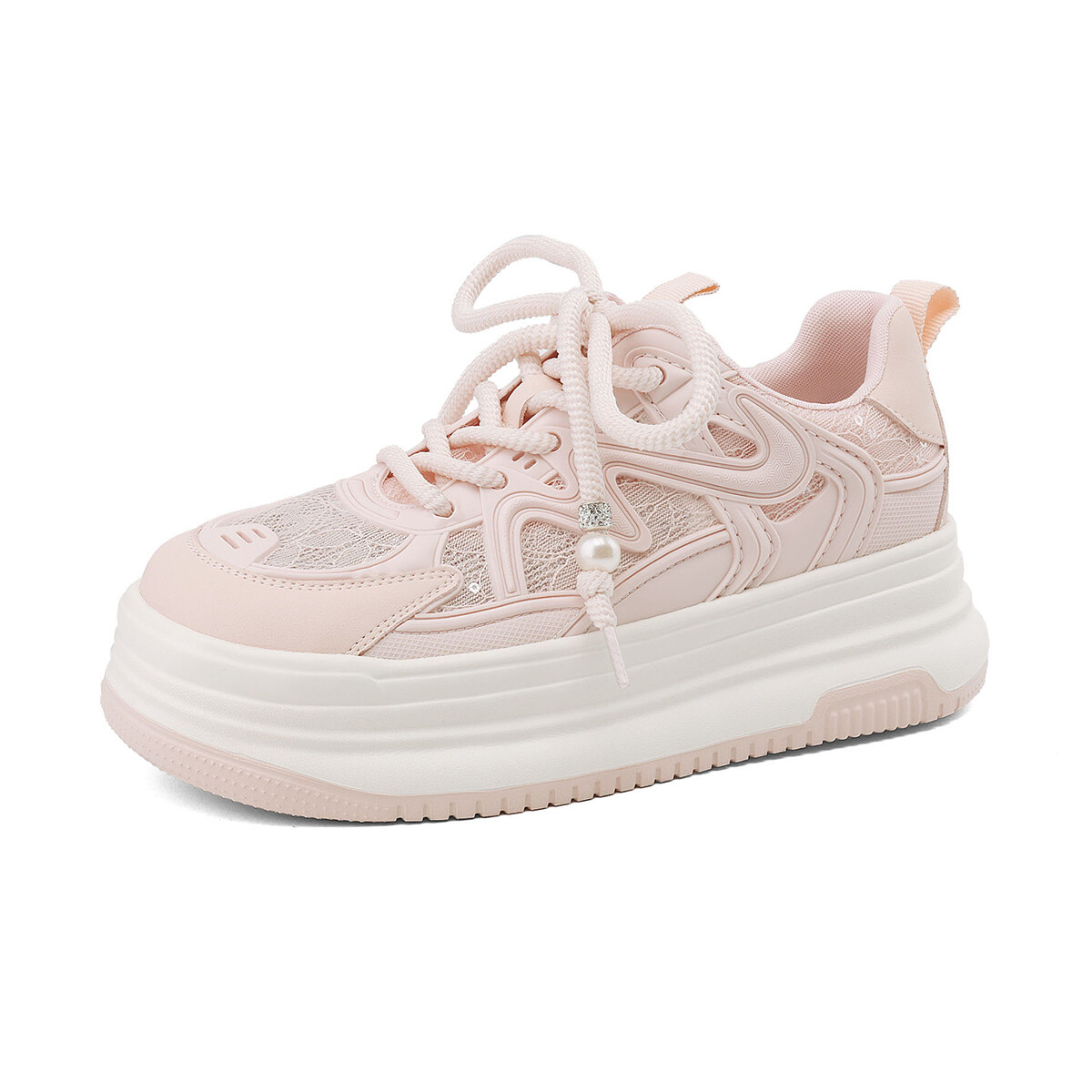 Кеды DAPHNE Skateboard Shoes Women's Low-Top, бежевый 
Кеды DAPHNE Skateboard Shoes Women's Low-Top, бежевый