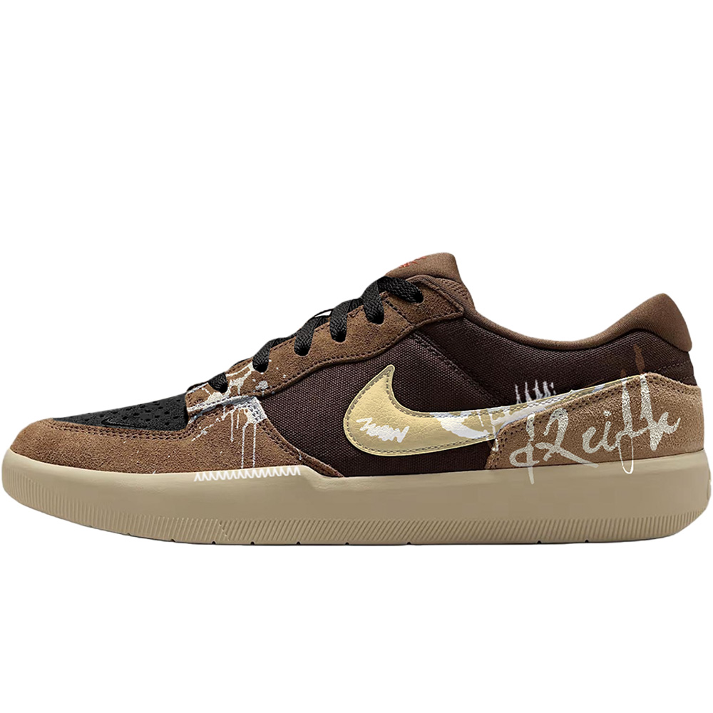 Nike Кроссовки для скейтбординга SB Force 58 Desert Eagle с повышенной износостойкостью, низкие, унисекс, коричневые
Nike Кроссовки для скейтбординга SB Force 58 Desert Eagle с повышенной износостойкостью, низкие, унисекс, коричневые