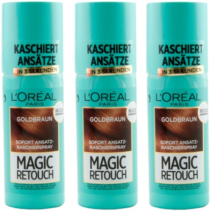 Loreal Root Concealer Spray GOLDEN BROWN 75 мл Magic Retouch до 25 применений L'Oréal
Loreal Root Concealer Spray GOLDEN BROWN 75 мл Magic Retouch до 25 применений L'Oréal