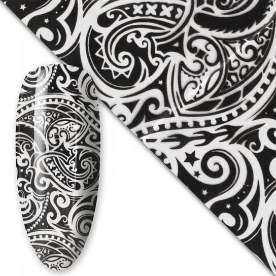 Трансферная фольга для нейл-арта 80 см Черная №6, AllePaznokcie
Трансферная фольга для нейл-арта 80 см Черная №6, AllePaznokcie