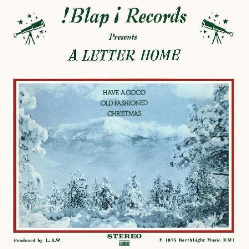 Виниловая пластинка Letter Home: Have A Good Old Fashioned Christmas
Виниловая пластинка Letter Home: Have A Good Old Fashioned Christmas