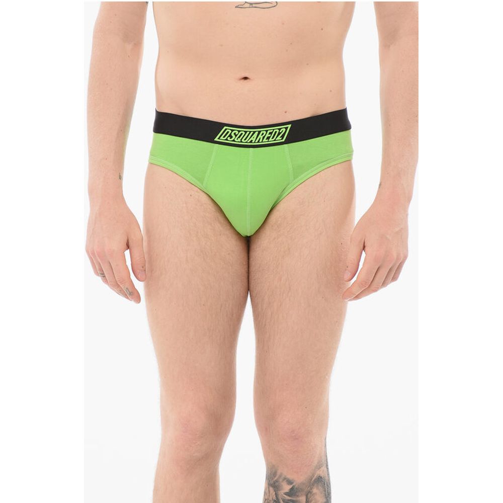 Эластичные трусы с логотипом на поясе Dsquared2, зеленый
Эластичные трусы с логотипом на поясе Dsquared2, зеленый