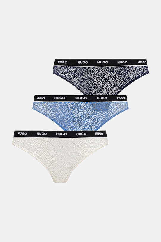 Три пары стрингов Hugo, темно-синий
Три пары стрингов Hugo, темно-синий