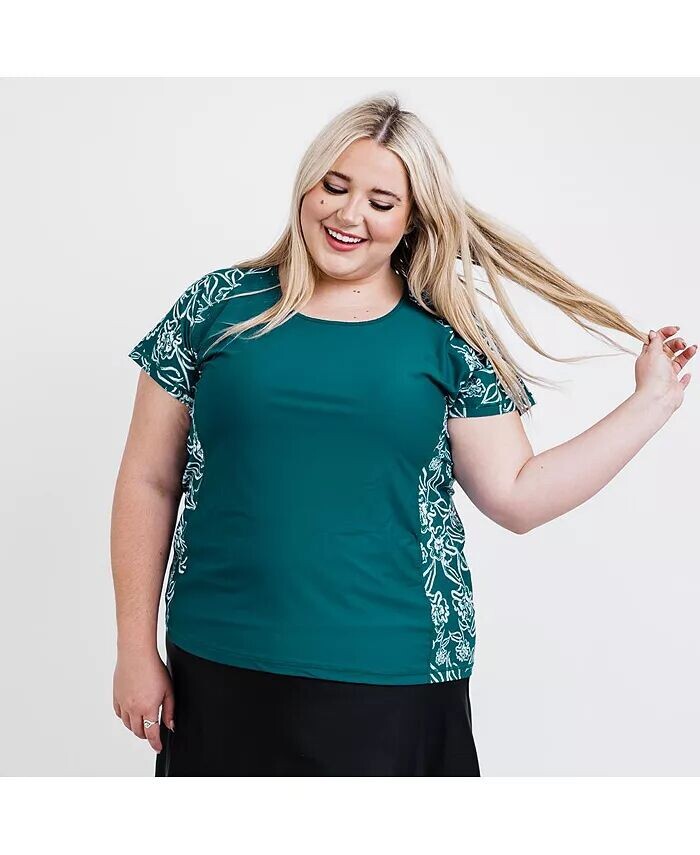 Свободный топ для плавания Adele больших размеров Calypsa, мультиколор
Свободный топ для плавания Adele больших размеров Calypsa, мультиколор