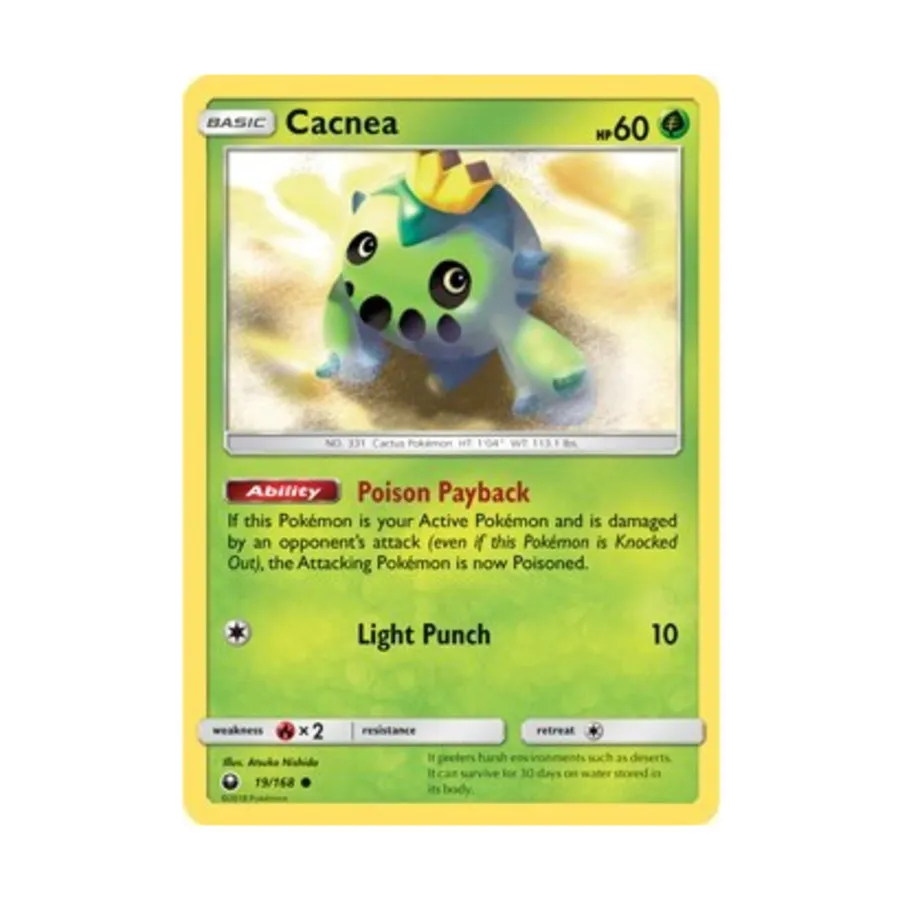 CCG Какнея (К) #19, Pokemon - SM - Celestial Storm - Singles
CCG Какнея (К) #19, Pokemon - SM - Celestial Storm - Singles