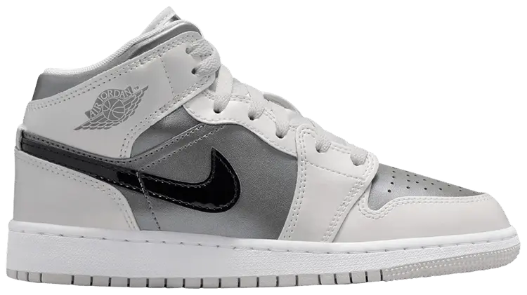 Кроссовки Air Jordan 1 Mid GS, белый
Кроссовки Air Jordan 1 Mid GS, белый