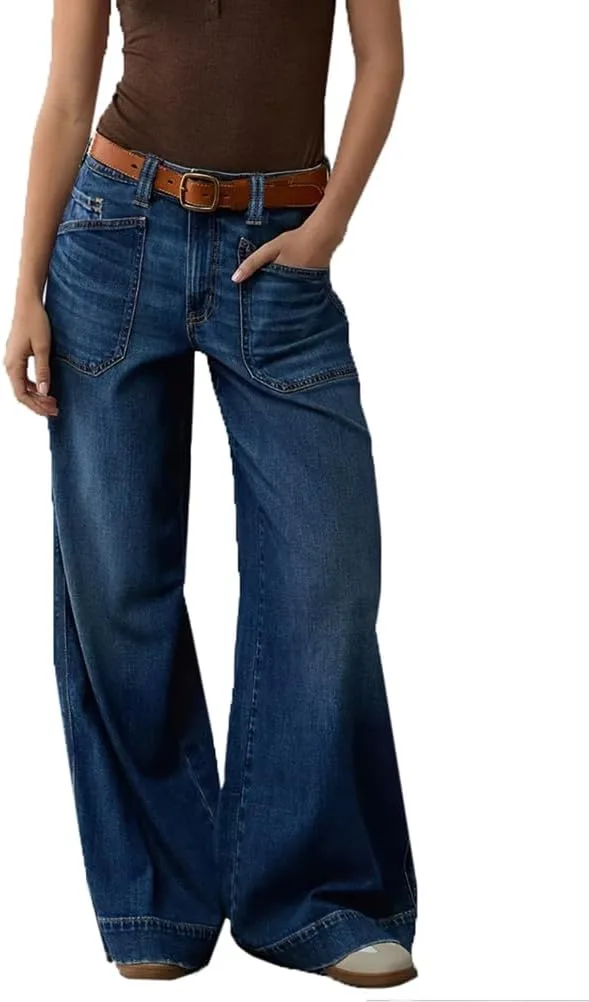 Женские джинсы Baggy Wide-Leg Mid Waist Casual Washed Loose Straight-Leg cffvdiz
Женские джинсы Baggy Wide-Leg Mid Waist Casual Washed Loose Straight-Leg cffvdiz