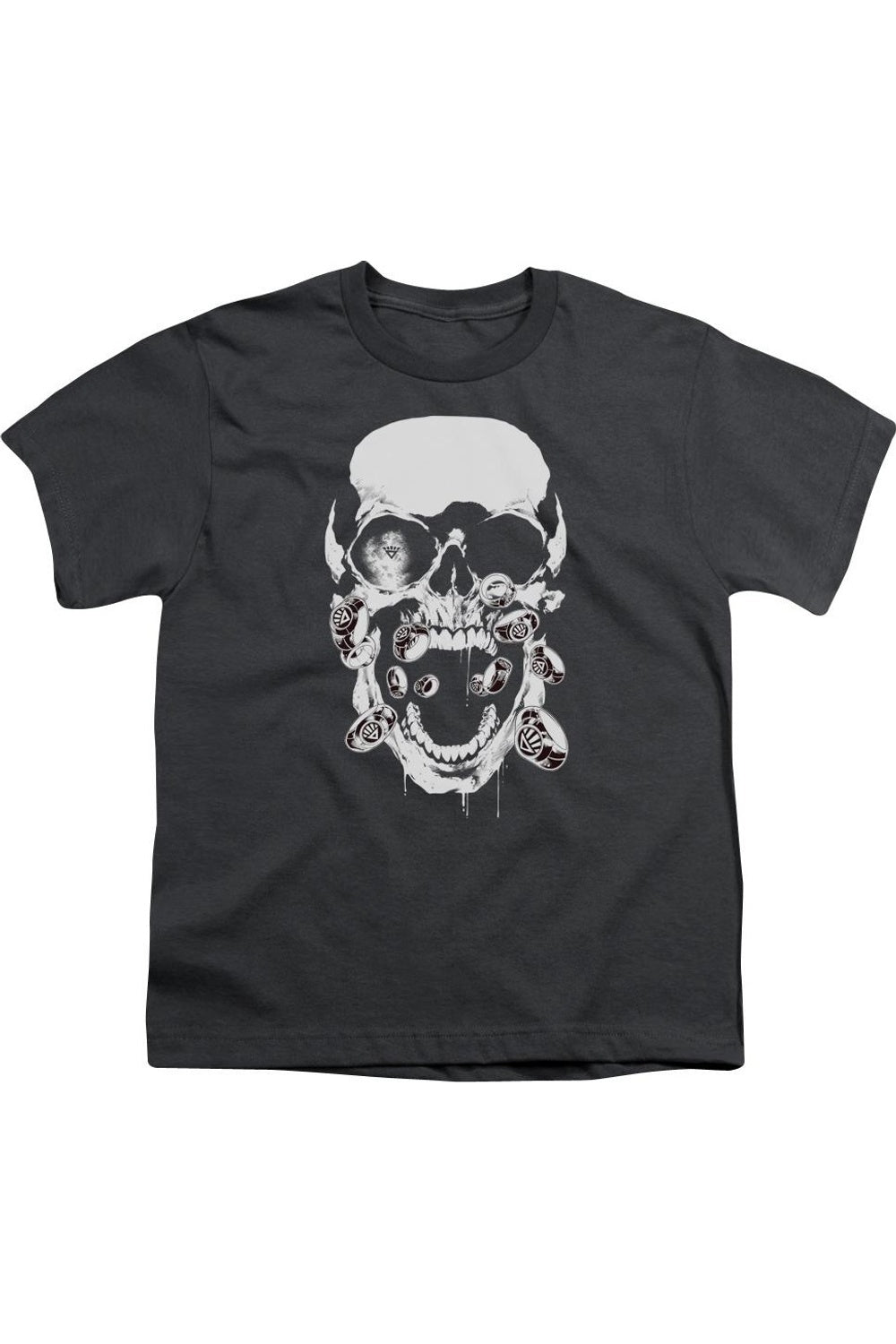 Футболка Green Lantern с черепом Black Lantern для детей Gildan
Футболка Green Lantern с черепом Black Lantern для детей Gildan