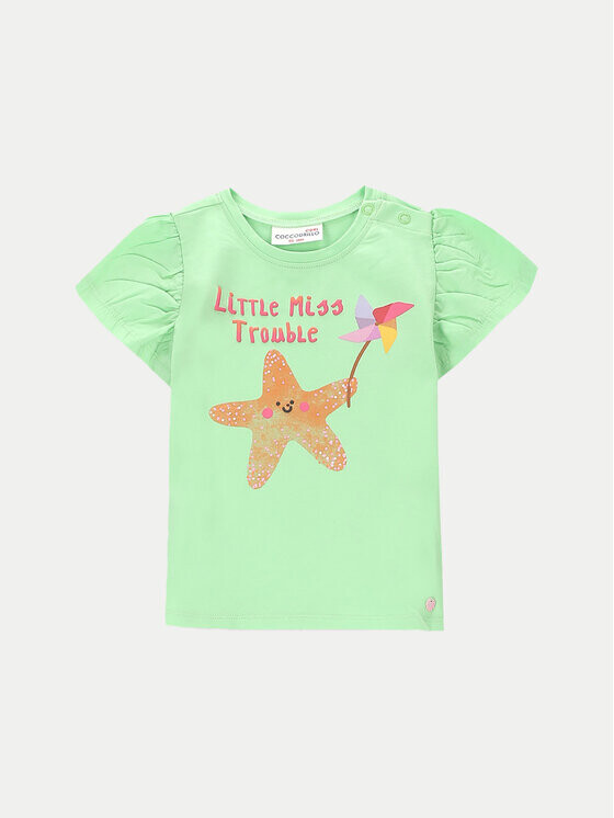 Футболка стандартного кроя Coccodrillo, зеленый
Футболка стандартного кроя Coccodrillo, зеленый