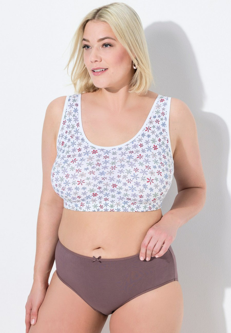 Брифы Ulla Popken LOT DE 5 UNIES JUSQU'À LA TAILLE , Earth/Brown
Брифы Ulla Popken LOT DE 5 UNIES JUSQU'À LA TAILLE , Earth/Brown