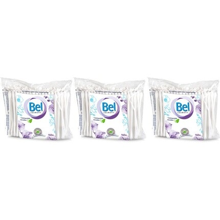 Ватные палочки 3x160 шт. Bel
Ватные палочки 3x160 шт. Bel