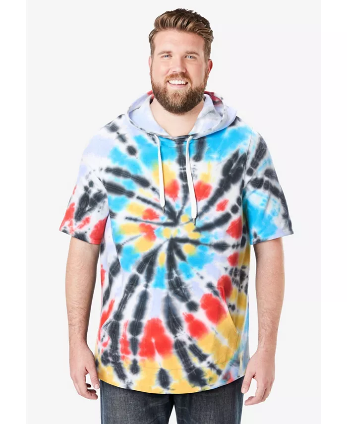 KingSize Мужская толстовка с коротким рукавом Big & Tall Liberty Blues, мультиколор
KingSize Мужская толстовка с коротким рукавом Big & Tall Liberty Blues, мультиколор