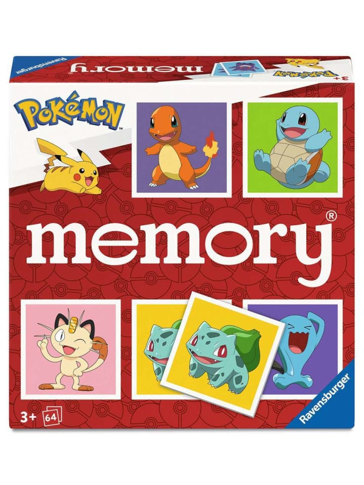 Ravensburger memory memory Pokémon в красочном исполнении
Ravensburger memory memory Pokémon в красочном исполнении