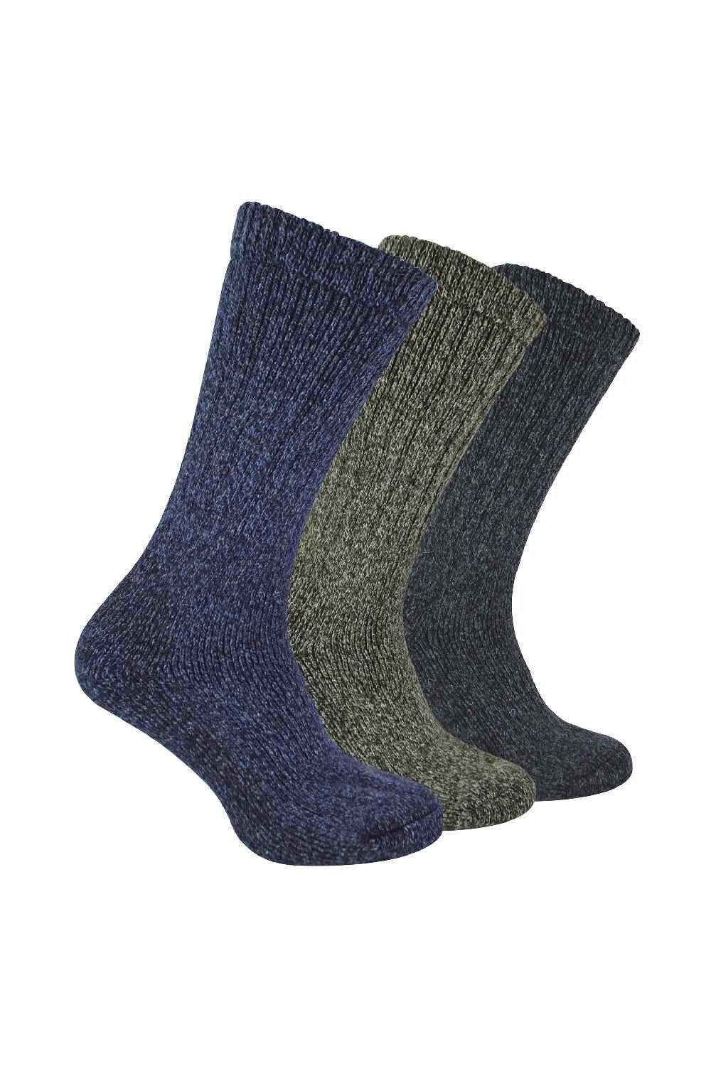 3 пары толстых носков из мериносовой шерсти | Уличные теплые носки-ботинки Sock Snob, серый
3 пары толстых носков из мериносовой шерсти | Уличные теплые носки-ботинки Sock Snob, серый