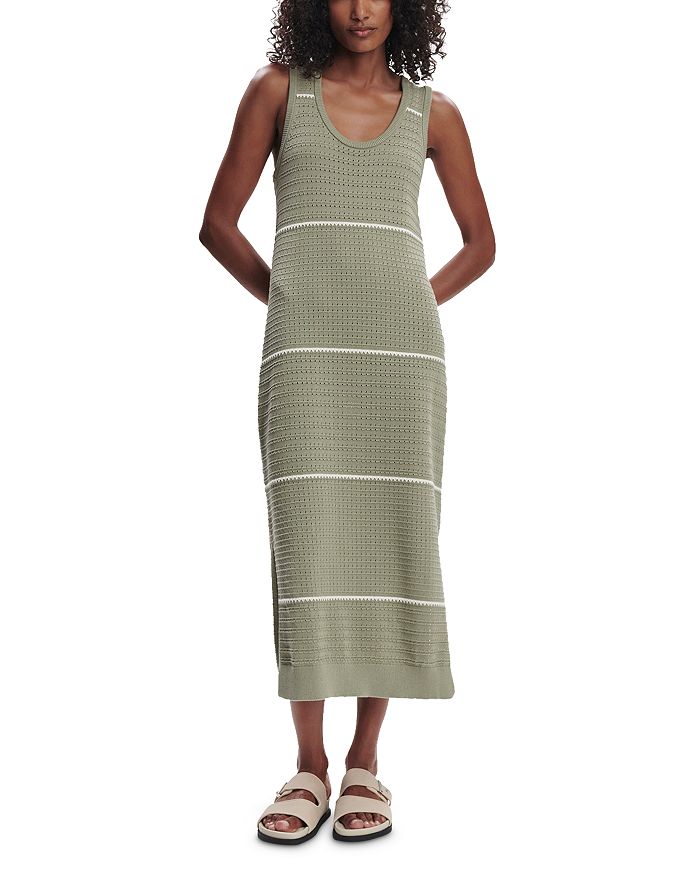 Скотт Платье миди с круглым вырезом Varley, зеленый
Скотт Платье миди с круглым вырезом Varley, зеленый