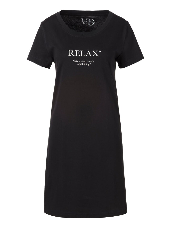 Ночная рубашка VIVANCE DREAMS, черный
Ночная рубашка VIVANCE DREAMS, черный