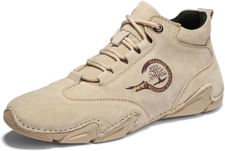 Мужские повседневные ботинки Asifn, противоскользящие, легкие, для вождения, из винтажной кожи, бежевый
Мужские повседневные ботинки Asifn, противоскользящие, легкие, для вождения, из винтажной кожи, бежевый