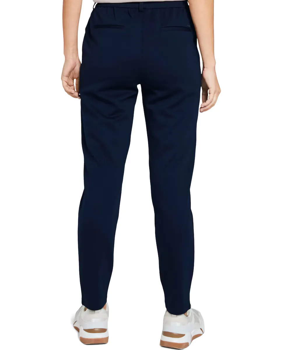 Женские прямые брюки с эластичной талией и карманами Tom Tailor, темно-синий
Женские прямые брюки с эластичной талией и карманами Tom Tailor, темно-синий