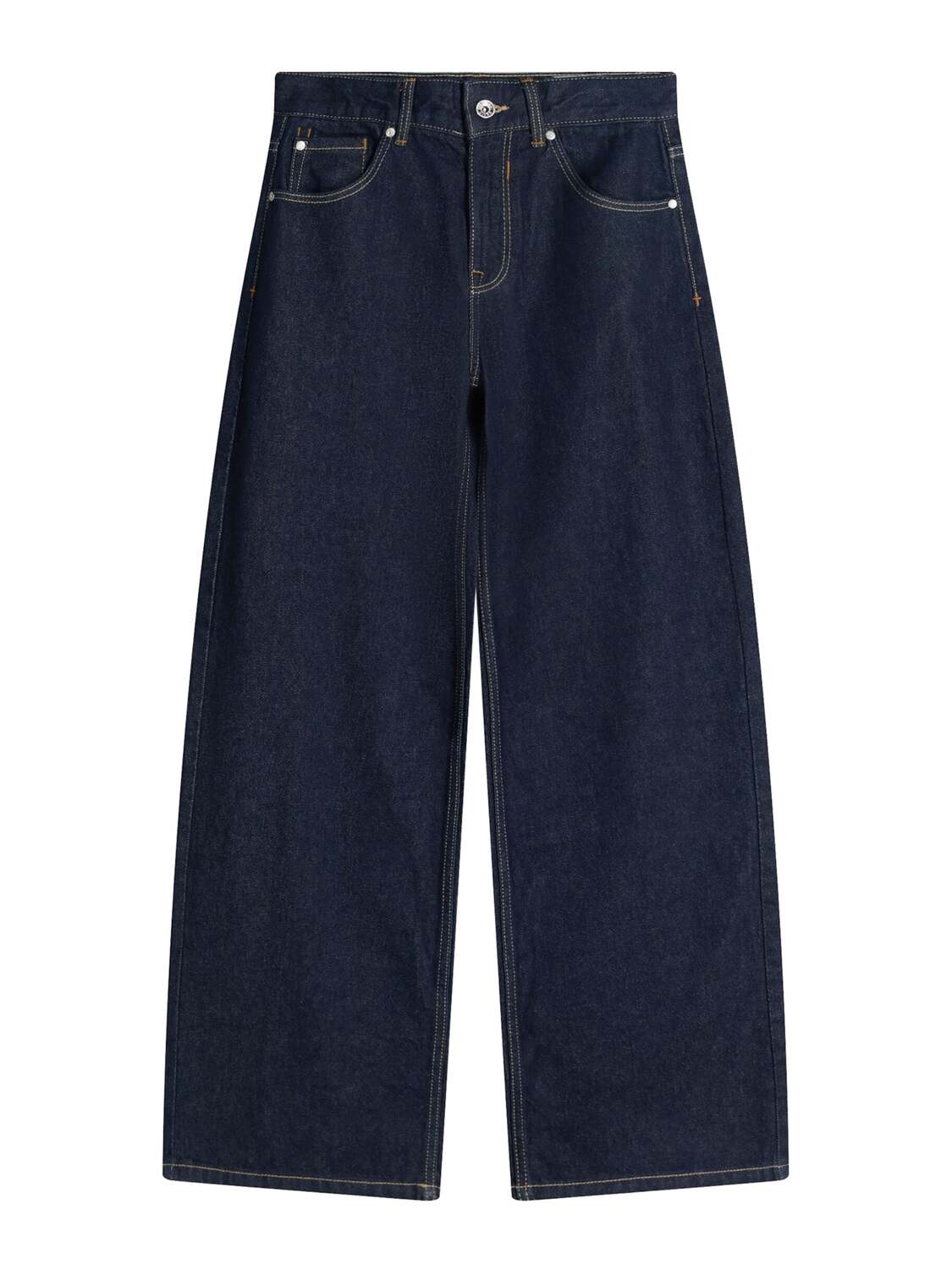 Bershka Свободные джинсы в темно-синем цвете
Bershka Свободные джинсы в темно-синем цвете