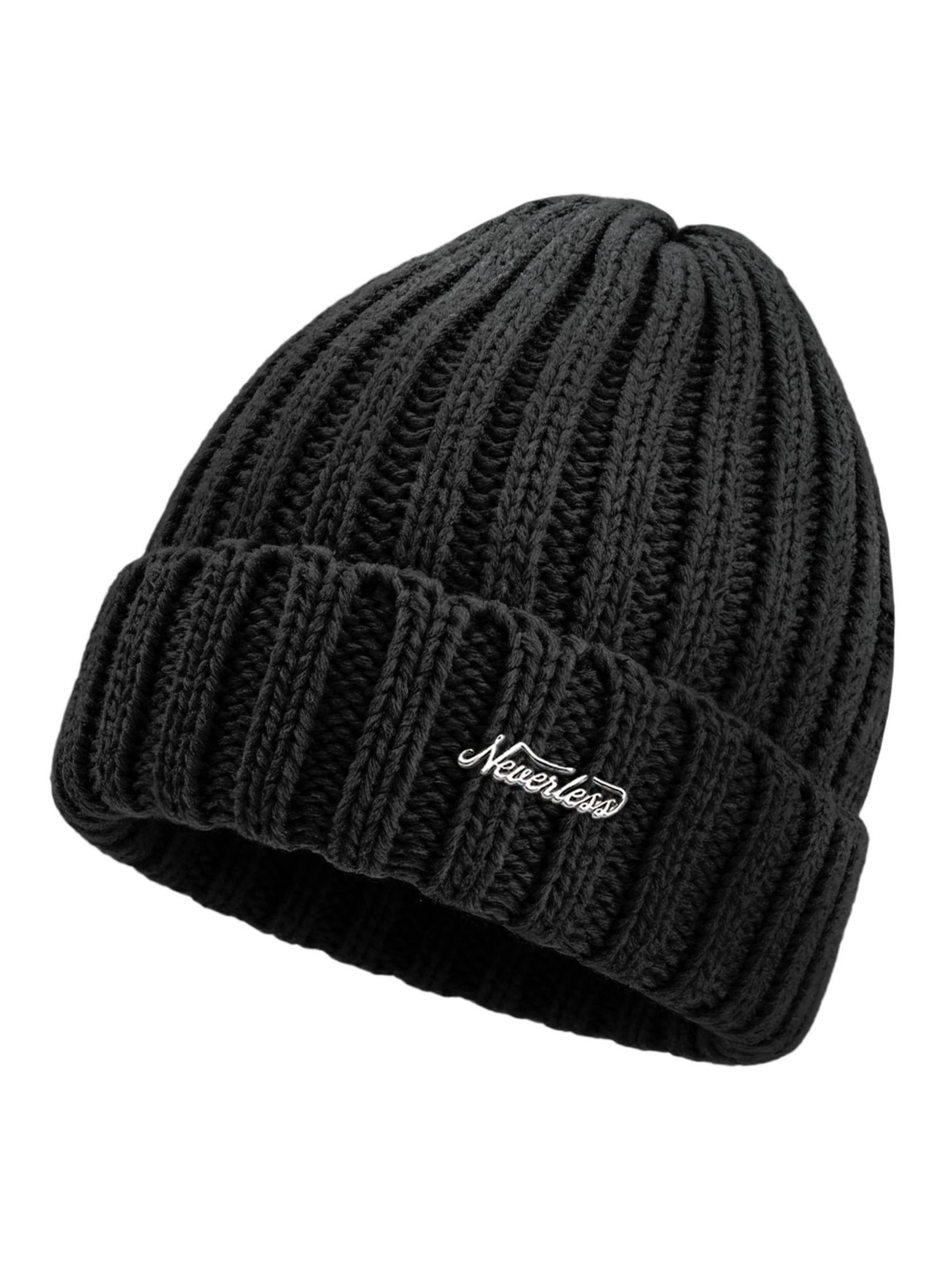 Neverless Шапка 'Model 36934' в черном цвете
Neverless Шапка 'Model 36934' в черном цвете