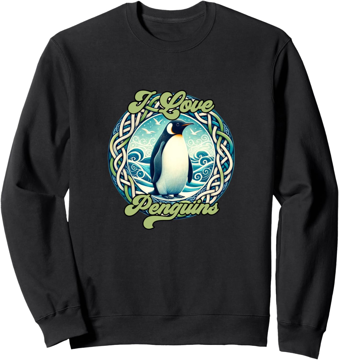 Я люблю пингвинов. Толстовка с изображением пингвина Retro Penguin Lover Snugg, черный
Я люблю пингвинов. Толстовка с изображением пингвина Retro Penguin Lover Snugg, черный